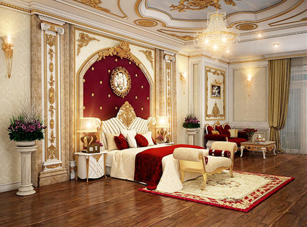 Mẫu phòng ngủ tân cổ điển đẹp thịnh hành nhất hiện nay