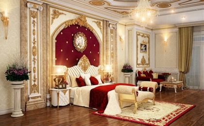 Mẫu phòng ngủ tân cổ điển đẹp thịnh hành nhất hiện nay